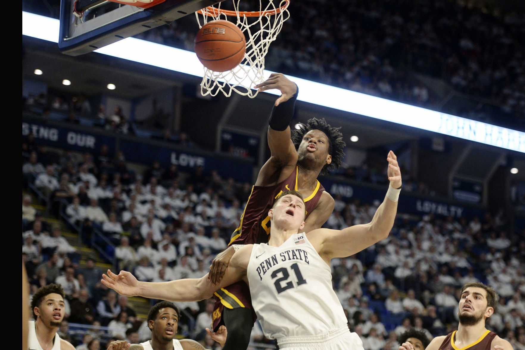 APTOPIX Minnesota Penn St Basketball